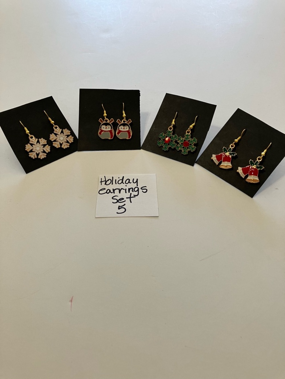 Fun New Holiday Enamel Earrings Set 5